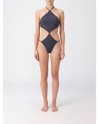 Paloma Wool - V-Neck One-Piece Swimsuit With Cut-Outs - Lyst
