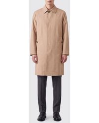 Canali - Single-Breasted Cotton-Blend Trench Coat With Concealed Fastening - Lyst