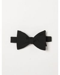 Lardini - Shaved Mohair Wool Bow Tie - Lyst