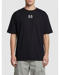 44 Label Group - Maxi Logo Cotton T-Shirt - Lyst