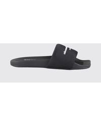 Alexander Wang - Rubber And Mesh Sliders - Lyst