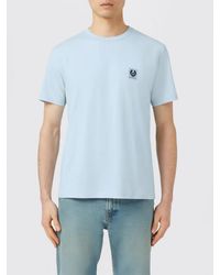 Belstaff - Cotton T-Shirt With Logo - Lyst