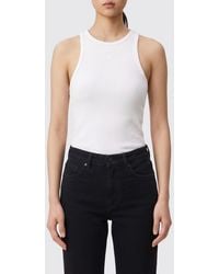 Anine Bing - Stretch Viscose Top - Lyst