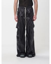 Rick Owens - Nylon Cargo Pants With Drawstring - Lyst
