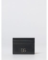 Dolce & Gabbana - Dolce &Amp Gabbana Dg Calfskin Card Holder - Lyst
