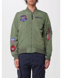 Alpha Industries - Nylon Bomber Jacket - Lyst