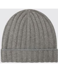 Brunello Cucinelli - Ribbed Cashmere Beanie - Lyst
