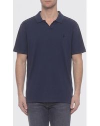 Polo Ralph Lauren - Cotton And Linen Polo Shirt With Logo - Lyst