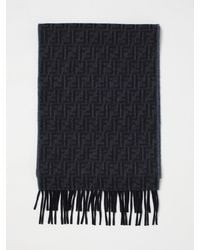 Fendi - Wende-Schal Aus Wolle Und Kaschmir Mit Durchgehendem Ff-Monogramm - Lyst