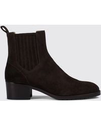 Doucal's - Suede Chelsea Boots With Elasticated Ankles - Lyst