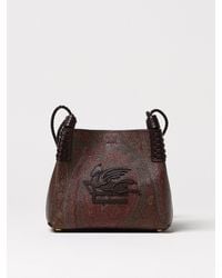 Etro - Paisley Libra Coated Cotton Bag - Lyst