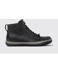 Camper - Peu Pista Lace-Up Leather Sneakers - Lyst