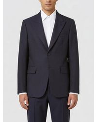 Fendi - Single-Breasted Wool And Cotton Blazer - Lyst