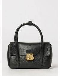 Coccinelle - Mini Hammered Leather Bag - Lyst