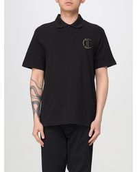 Just Cavalli - Embroidered Polo Shirt - Lyst