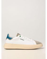 WOMSH Snik Ocean Sand Sneakers In Leather - Multicolor