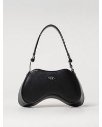 DIESEL - Bolso De Hombro Play De Piel De Becerro - Lyst