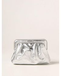 Leather clutch bag Coccinelle Black in Leather - 12800693