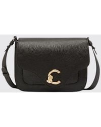 Coccinelle - C-Me Hammered Leather Bag - Lyst