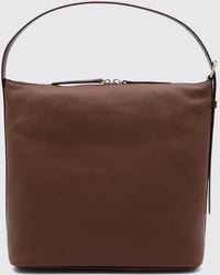 A.P.C. - Bolso De Hombro Vera De Piel Granulada Con Asa Regulable Y Cremallera - Lyst