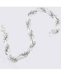 FEDERICA TOSI - Rose Chromed Bronze Necklace - Lyst
