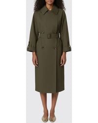 Max Mara - Mtcarte Double-Breasted Cotton-Blend Gabardine Trench Coat - Lyst