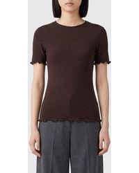 Jil Sander - Linen And Silk T-Shirt - Lyst