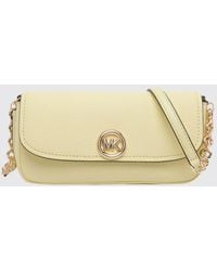 Michael Kors - Small Nolita Hammered Leather Shoulder Bag - Lyst