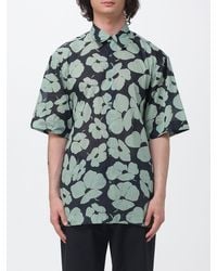 Dries Van Noten - Casual Cotton Shirt With Floral Print - Lyst