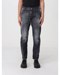 DSquared² - Regular Fit Straight Jeans - Lyst