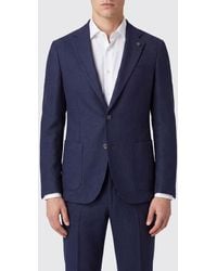 Lardini - Einreihiger Blazer Aus Merinowolle Mit Zwei-Knopf-Verschluss - Lyst