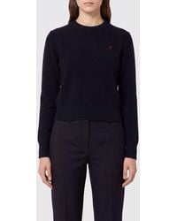 Ami Paris - Slim-Fit-Pullover Aus Merinowolle Mit Gesticktem Ami De Coeur-Logo - Lyst