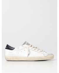 Golden Goose - Super-star Skate Sneakers In Used Leather - Lyst