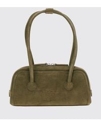 Marge Sherwood - Boston Flared Leather Shoulder Bag With Double Handle - Lyst