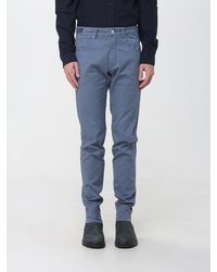 Paul & Shark - Paul &Amp Shark Slim Fit Cotton Blend Five-Pocket Trousers - Lyst