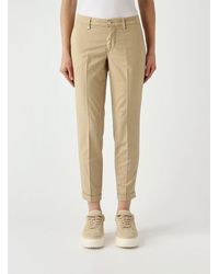 Fay - Cotton Chino Trousers - Lyst