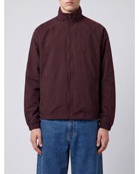 Y-3 - Nylon Bomber Jacket With High Neck And Zip Closure - Lyst