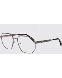 McQueen - Am0459O Metal Optical Glasses - Lyst