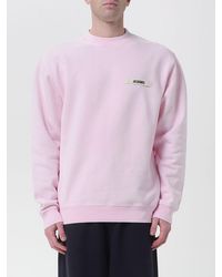 Jacquemus - Logo Cotton Crewneck Sweatshirt - Lyst
