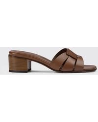 Doucal's - Leather Mules - Lyst