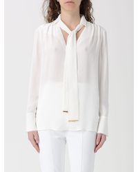Elisabetta Franchi - Viscose Blouse - Lyst