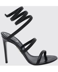 Rene Caovilla - Juniper Stiletto Sandals With Iconic Snake Strap - Lyst