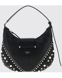 Jimmy Choo - Bar Hobo Small Leather Bag With Studs - Lyst