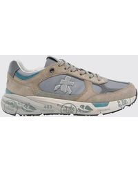 Premiata - Mase Suede And Mesh Sneakers - Lyst