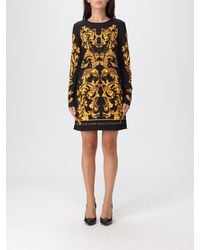 Versace Jeans Couture - Dress With "Barocco" Print - Lyst