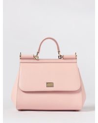 Dolce & Gabbana - Dolce &Amp Gabbana Sicily Dauphine Leather Bag - Lyst