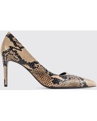 KHAITE - Jett D'Orsay Python-Print Leather Pumps With High Stiletto Heel - Lyst