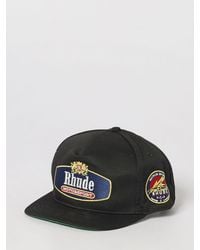 Rhude - Cotton Blend Baseball Cap - Lyst