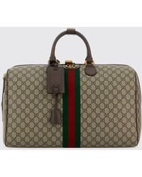 Gucci - Savoy Gg Fabric Duffle Bag - Lyst