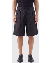 Y-3 - Cotton Blend Cargo Shorts - Lyst